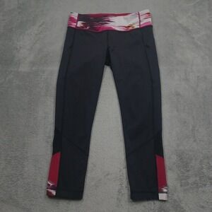 Lululemon Pants Womens 8 Black Activewear Pockets Casual Preppy Cropped